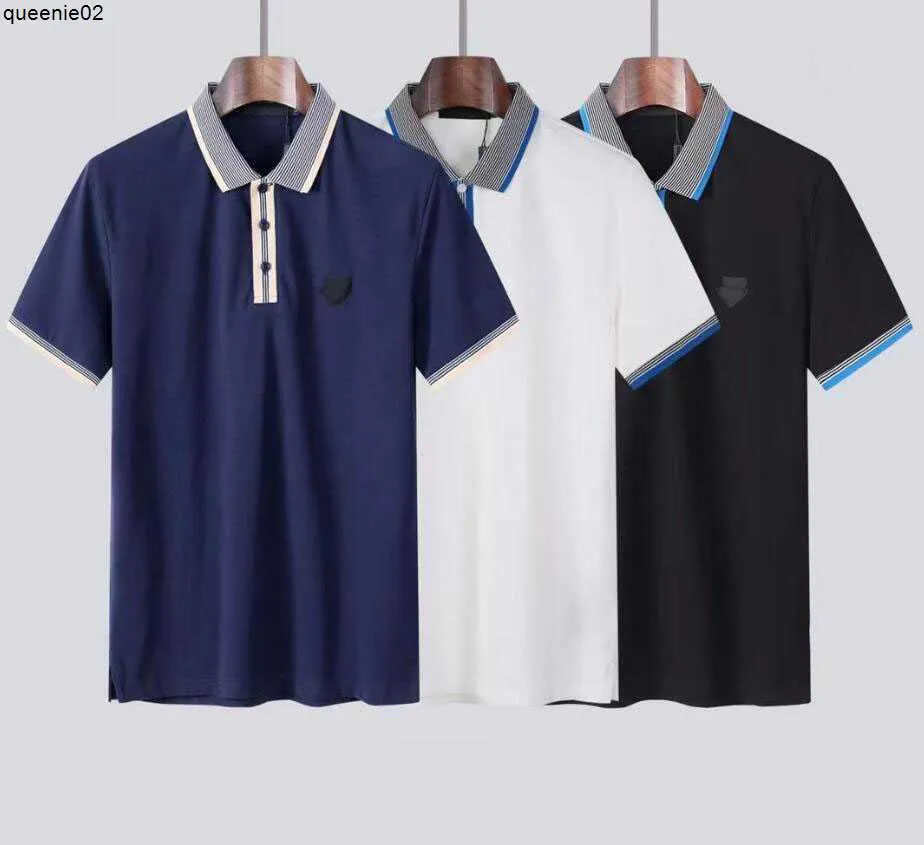 New Polo Short Sleeves on the Market Men's Polos Talent Men's Lapel Short Sleeve Polo Shirt Summer New Solid Color Casual T-shirt