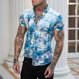 Fashion Designer Style Men Casual Shirts flower shirt can customize with any logo284a