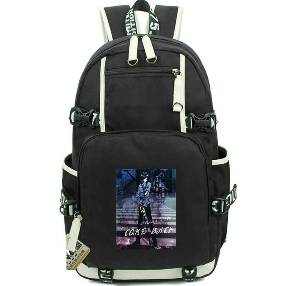 Akiyama Himori backpack K daypack Kings school bag A Cartoon Print rucksack Casual schoolbag Computer day pack