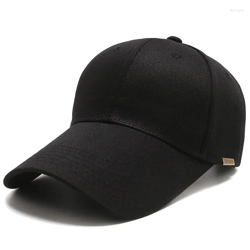 Cappellini da baseball 2023 Berretto da baseball semplice tinta unita da uomo Cappelli regolabili Hip Hop da strada per Snapback all'ingrosso