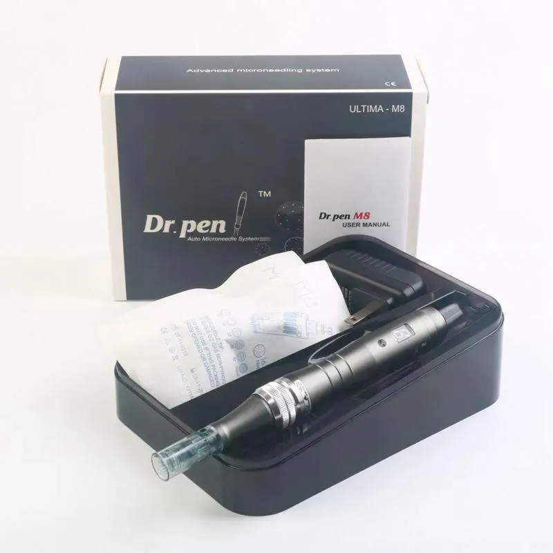 총기 인기 판매 mesotherapy dr pen m8 스피드 유선 마이크로 니들 Derma 펜 제조업체 마이크로 니들 링 요법 시스템