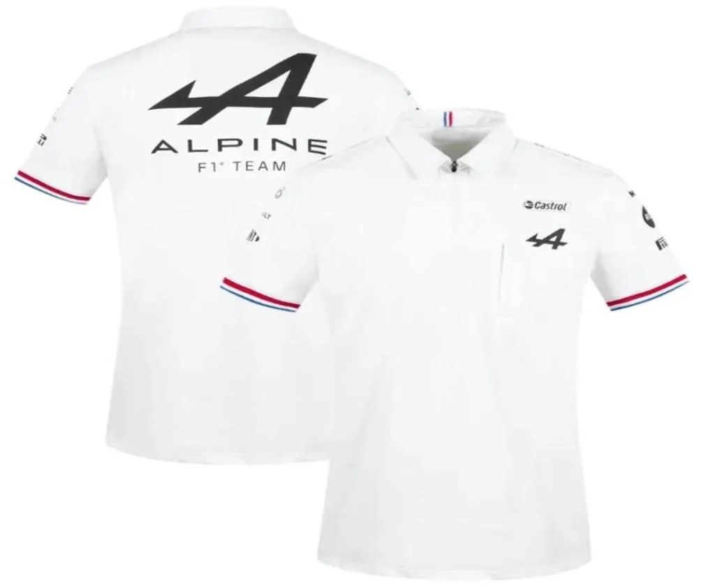 فريق Motorcycle Apparel Motorsport Aracing Tshirt White Black Treasable Teamline Shirt Shirt Car Care Clothing4309720