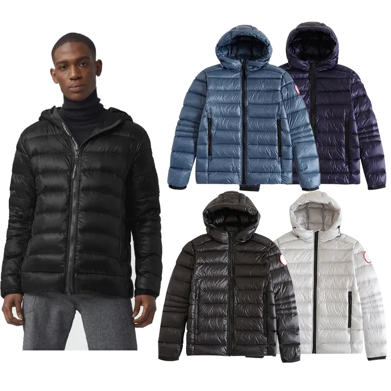 Marca de moda crofton casaco com capuz jaquetas de pele real das mulheres dos homens pato para baixo jaqueta ladys casacos boay mais quente parka qualidade superior S-XXL