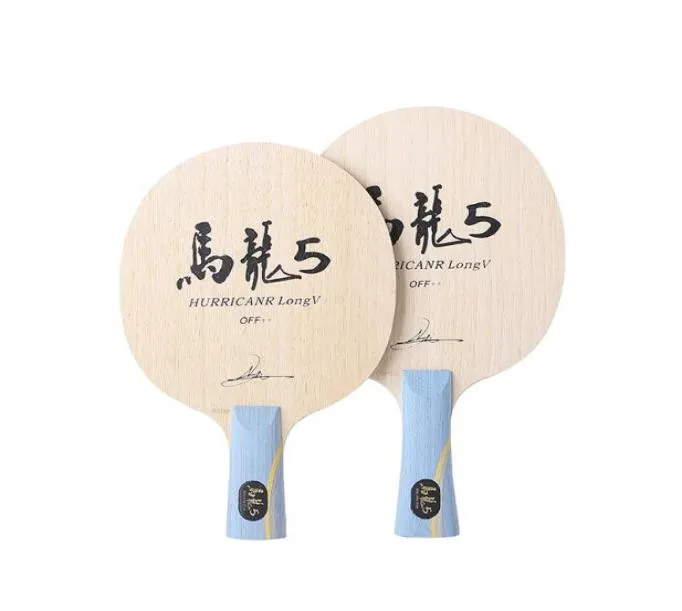 Ma Long 5 lame de Tennis de Table intérieure en carbone raquette de Tennis de Table palettes de Ping-Pong fibre de carbone poignée CS FL ST intégrée 22062360882091064505