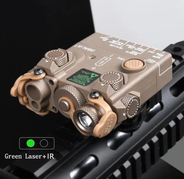 DBala2 PEQ15 Yüksek Güçlü Yeşil Lazer IR Lazer İşaretçi Taktik El Feneri Aydınlatma9323850