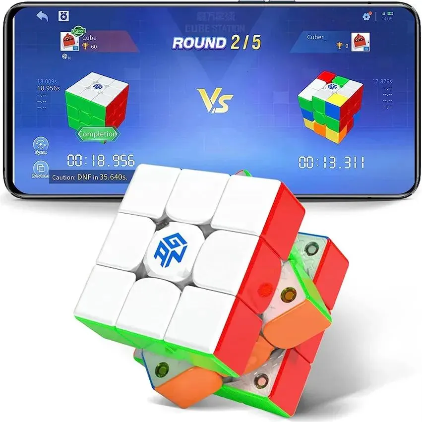 Реквизит Magic Cubes GAN 356 ICarry 3x3 Magnetic Magic x3 Магниты Smart Speed Puzzle GAN CUBE Логические GAN 356 I Carry Развивающая игрушка