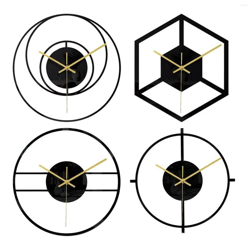 Настенные часы Минималистичные вполне часы на батарейках для домашнего декора спальни