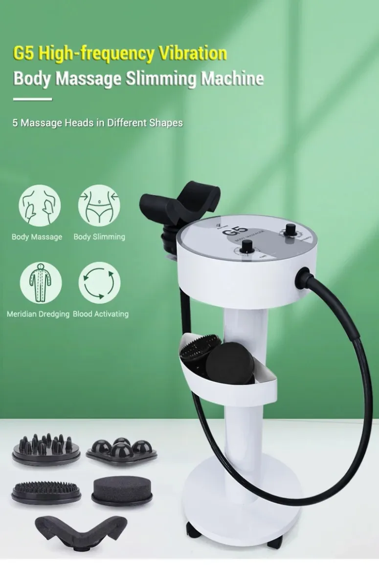 Machine amincissante multifonctionnelle, G5, appareil de Massage vibrant pour réduire la Cellulite, nouvel arrivage