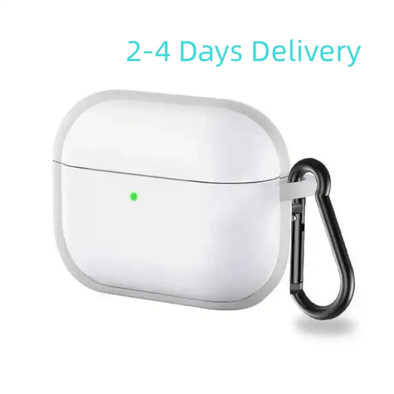 För AirPods Pro 2 Airpod Pros Bluetooth Earpon Accessories RODA CHIP ANC EARPHOPHER AIRPODS 3 Transparent Protective Cover 3rd 2nd Generation Soft Shell Case