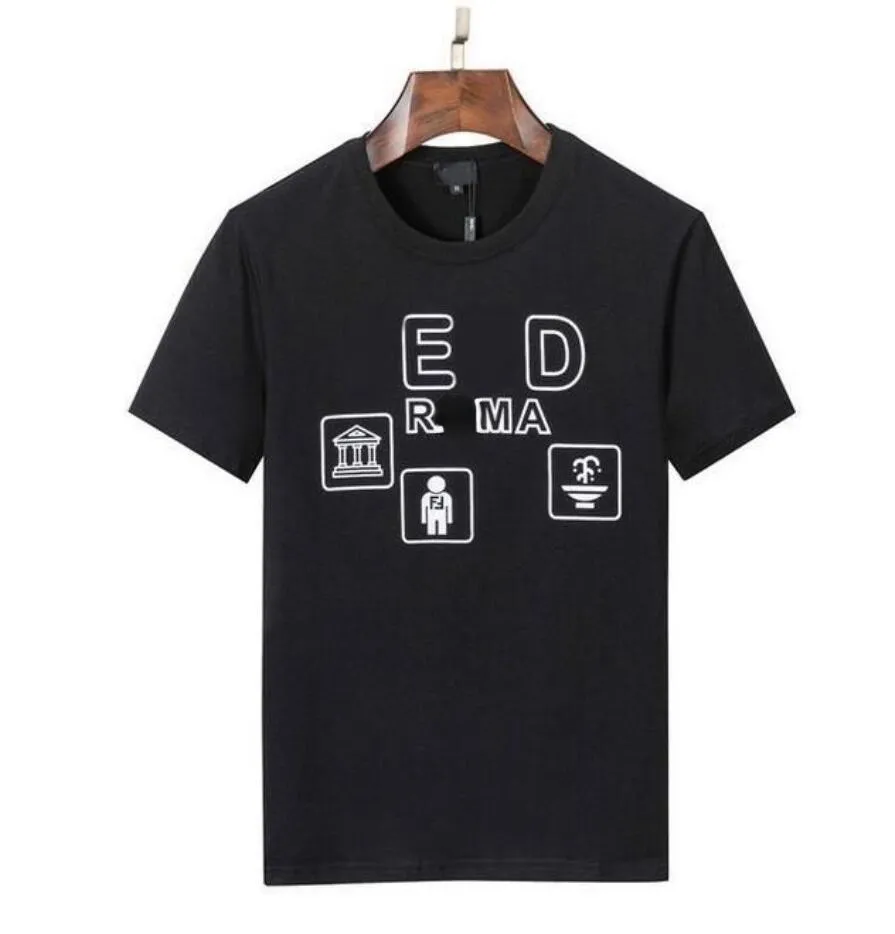 T-shirt T-shirts Designer T-shirts voor mannen Damesmode t-shirt met letters Casual 100% puur katoen Zomer korte mouw Aziatische maat S-4XL