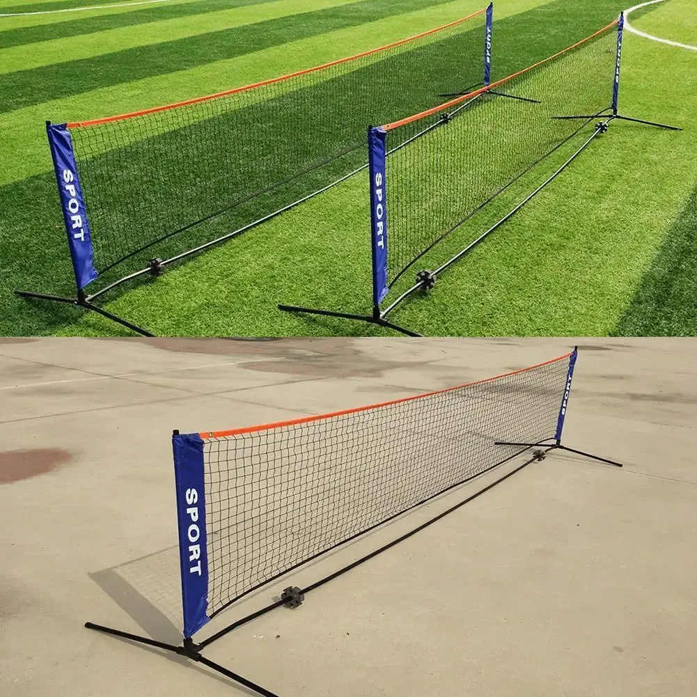 Enkel 4m5m6m Tennis Training Net Badminton Outdoor Mesh Volleyball Practice 231229