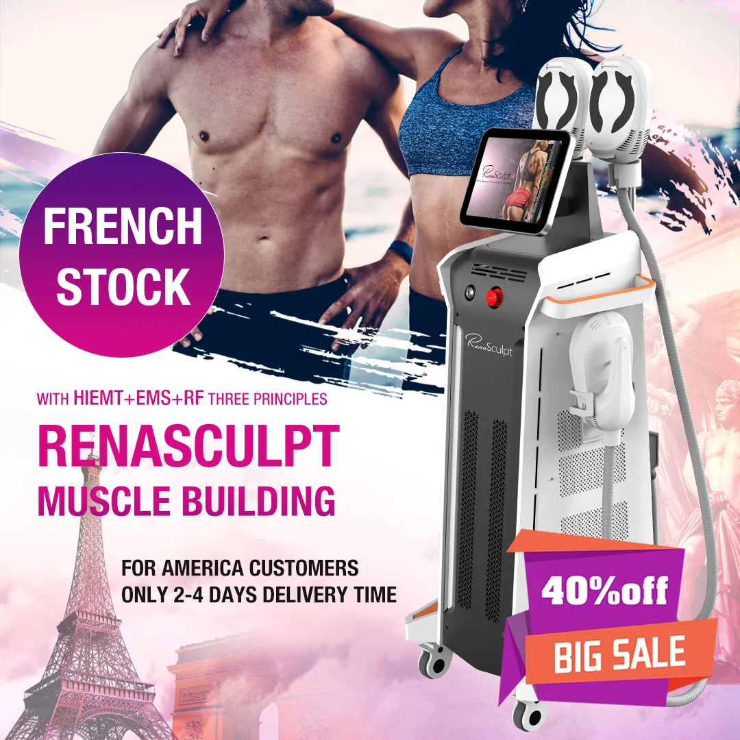 Hi EMT EMS Muscle Building Body Slimming Machine 2023 Effet étonnant Dispositif Fat Burn Fat Build Muscle Equipment