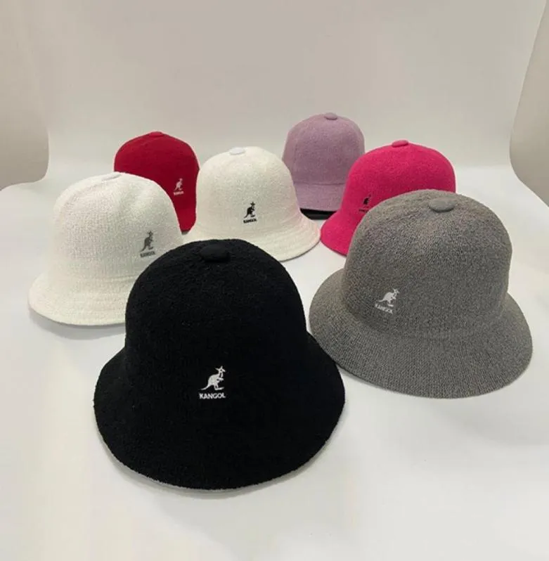 Kangol Hat Quality Terry Cloth Bucket Hat 2020 New Men Fedoras Women039S Fashion Fisherman Caps for Women Gorras Wool Bucket Ha6629463954