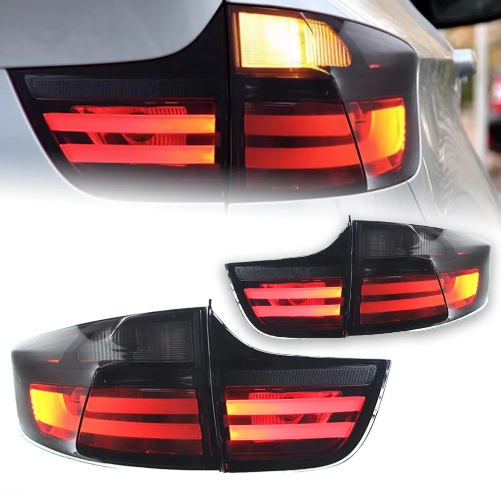 BMW X6 E71 LED Tail Light 2008-2014 LED TAILLIGHTSリアランプLED信号駐車場のカーテールライトアセンブリ