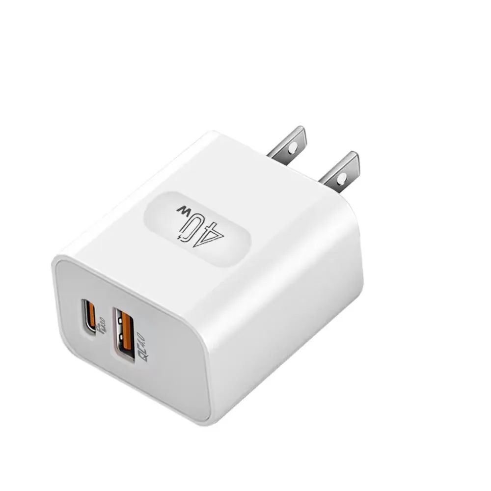 40W Schnellladegerät USB Typ C Schnellladung PD Schnellladung für iPhone Xiaomi Samsung Huawei Handy Wandladegerät Adapter