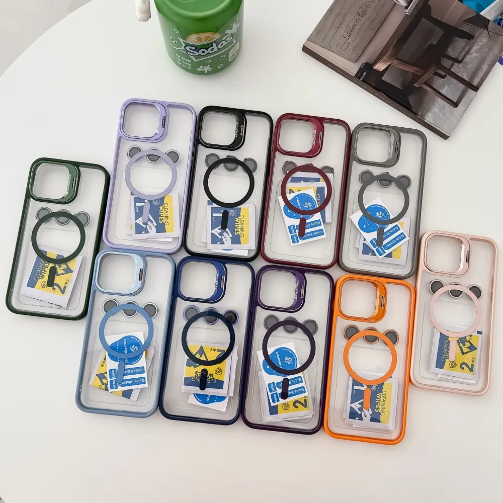 Custodia 360 Trasparente In Silicone Per IPhone 16 15 14 13 12 11 Pro XR X 8, Protezione Totale Anti-Urto