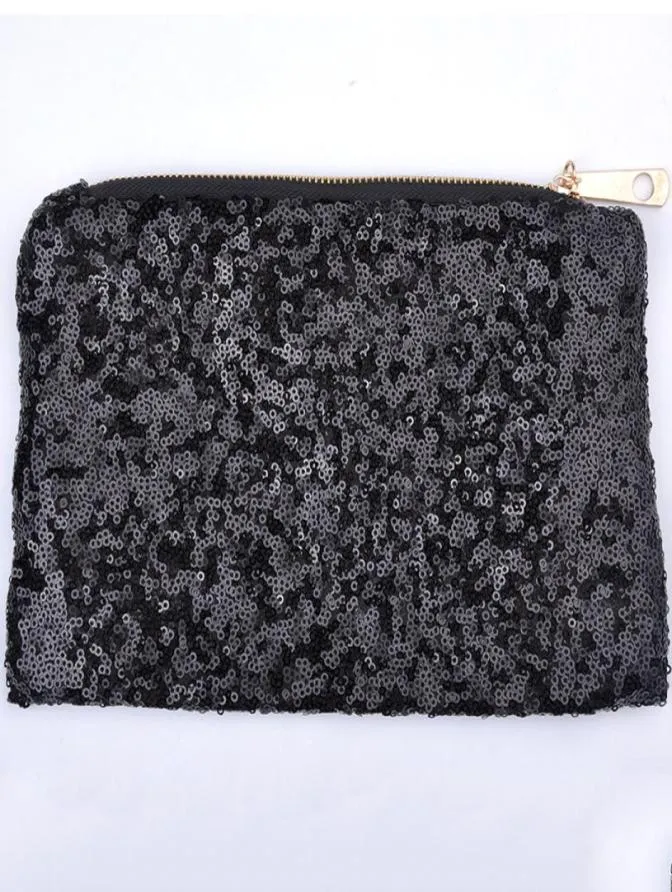 WholePopular Moda Novas Mulheres Festa À Noite Bolsa Embreagens Sacos de Maquiagem Glitter Lantejoulas Deslumbrante Bolsa Cosmética Bolsa WQB10571237319