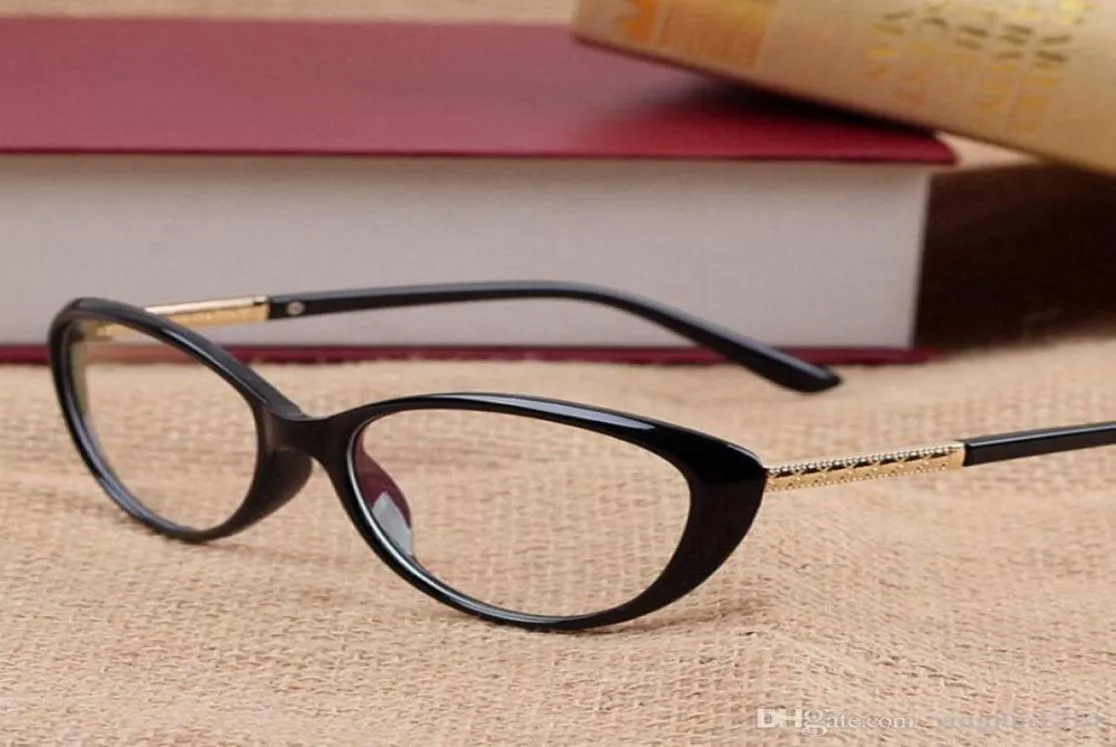 المرأة الرجعية Cat Eyeglasses Grand Prand Prands Glasses Primitical Primit Frame Vintage Computer Reading Glasses Oculos2154440