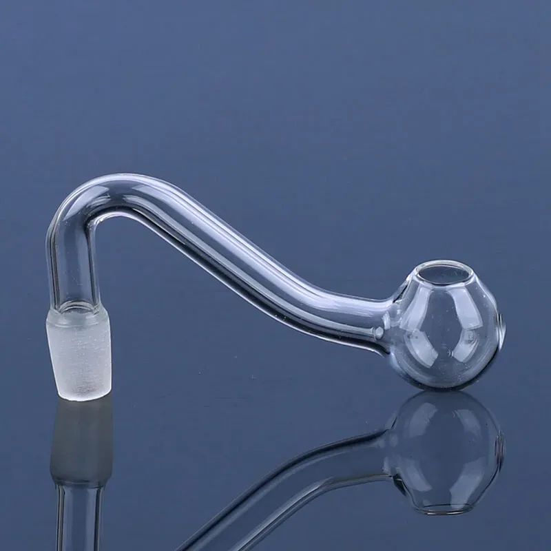Pyrex Glazen Oliebrander pijp 10mm mannelijk Vrouwelijk Helder Glazen pijpen adapter banger Nail voor waterpijp ZZ