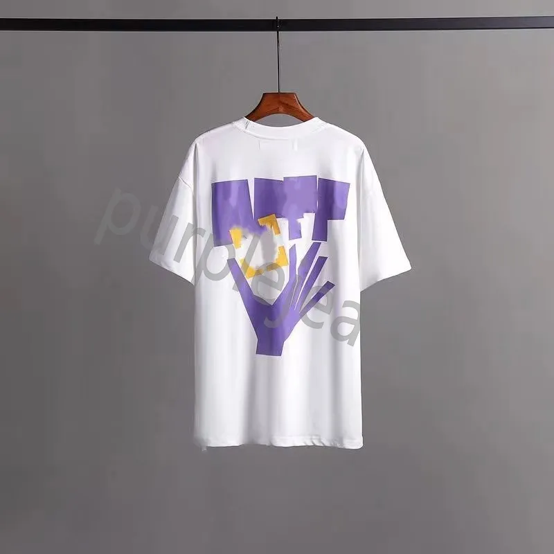 2023 nueva moda S Offes ropa camiseta para hombre Casual calle Graffiti camisa sudadera off hombres camisetas Offs blanco w8