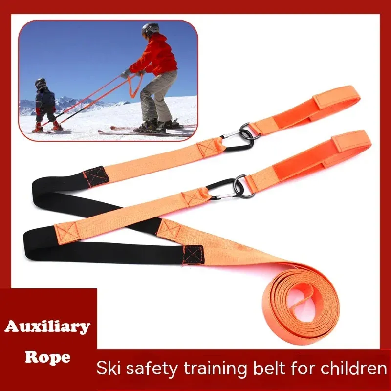 Universal Ski Safety Training Belt Ski Traction Training Rep Bind Ned spännbalans Turning Aid Protective Belt Accessories 231228