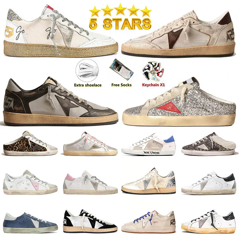 2024 Buty designerskie trampki Mid Star Sneakers Buty OG OG OGAD MOBÓR MENS Women Platform Ball Star Włochy Trenery buty męskie Rozmiar 36-46