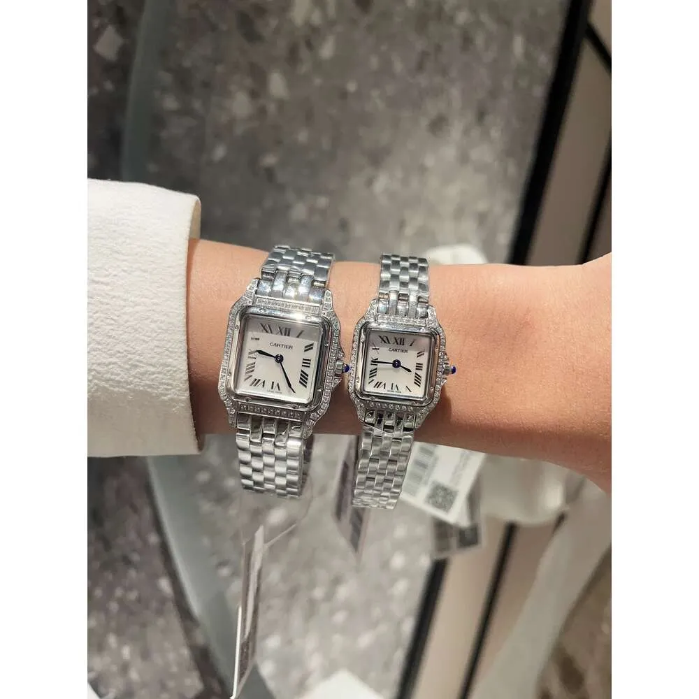 Womenwatch Tank Watch Women Tank Francaise Watches 3a High Quality Quartz Movement Uhren Silver Diamond Bezel Date Montre Cater Luxe With Watchbox Bfuc