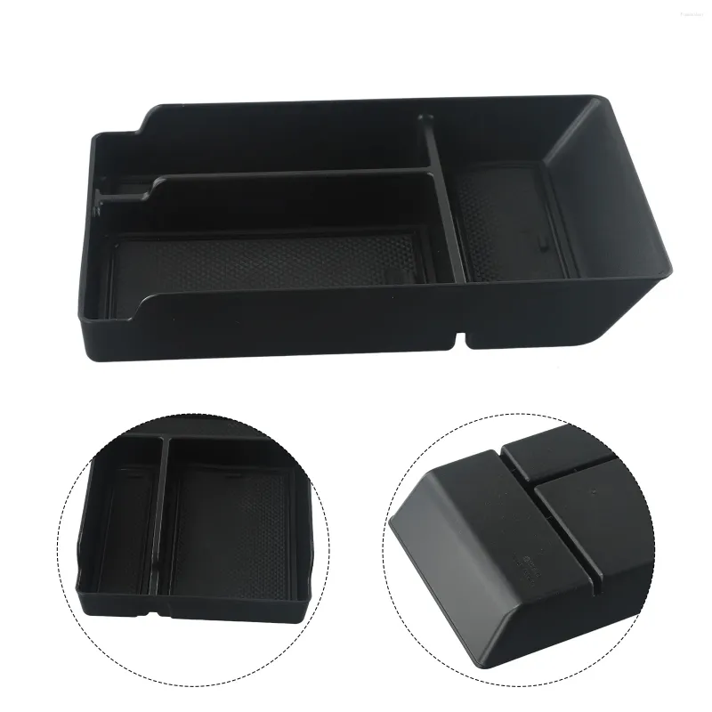 Boîte de rangement de voiture 1 pièces ABS noir accessoires pour le stockage des pièces de rechange pratique à utiliser de haute qualité