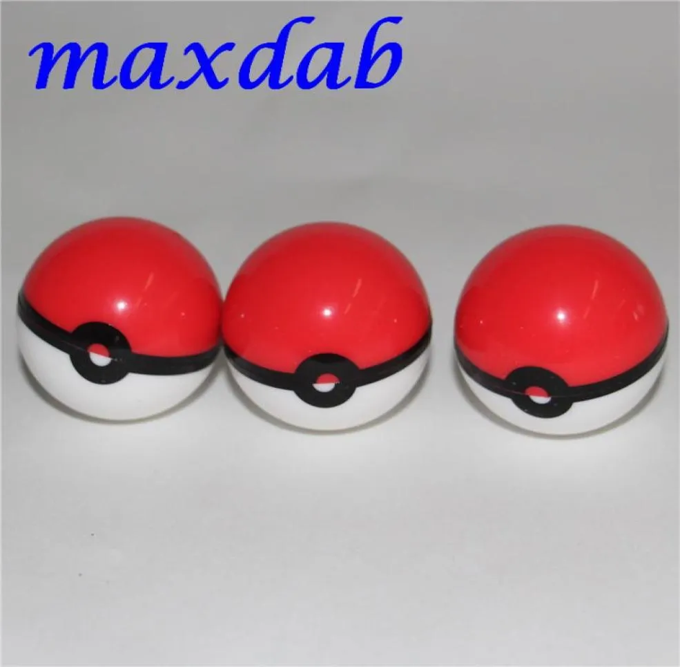 contenitore in silicone pokeball barattolo in silicone contenitori per cera dab per vasetti in silicone custodia concentrata 2909391