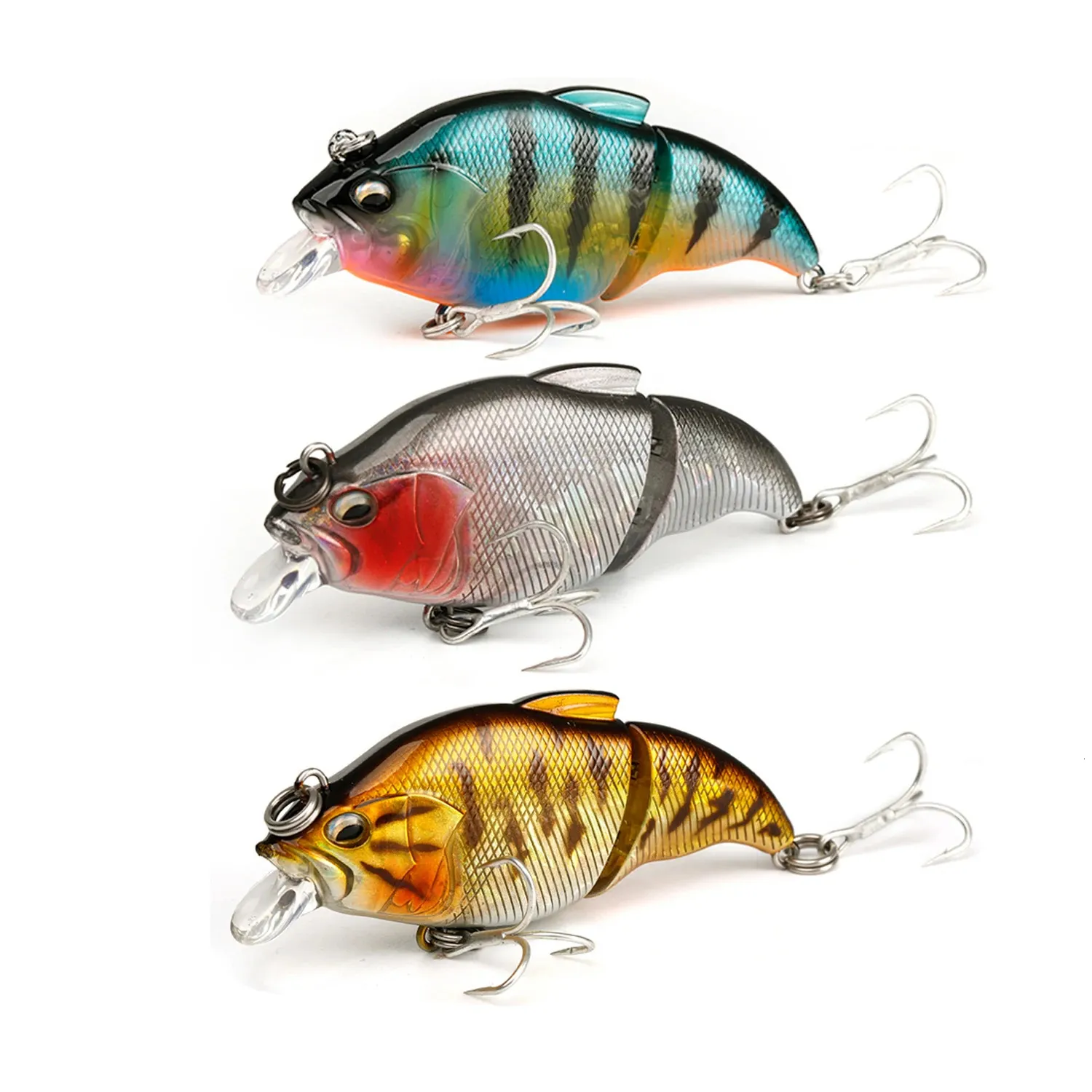 JOHNCOO Fishing Lure Sinking Floating Wobbler SwimShad Glide Baits VIB  Vibration Bait Pike Trout Muskie Bass 231229 From Heng05, $15.65