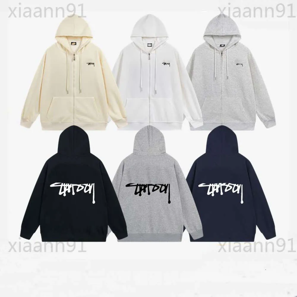 Designer Fashion classic stussiness hoodie mens women Printed letter casual hoodie crewneck pullover couples High quality cotton Hip Hop sweater sweatshirts