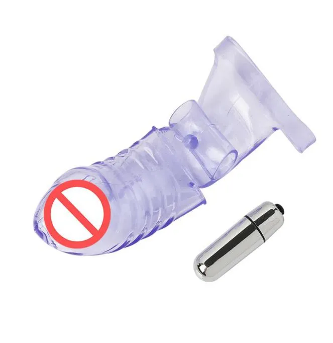 Finger Sleeve Vibrator Female Masturbator G Spot Massager Clit Stimulate Sex Toys For Women Lesbian Orgasm Adult Toys4529957