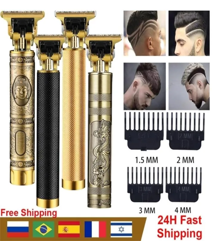 USB Electric Hair Cutting Maszyna ładowna krojona Clipper Man Shaver Trimmer For Men Professional Broda Trimmers 2203031728408
