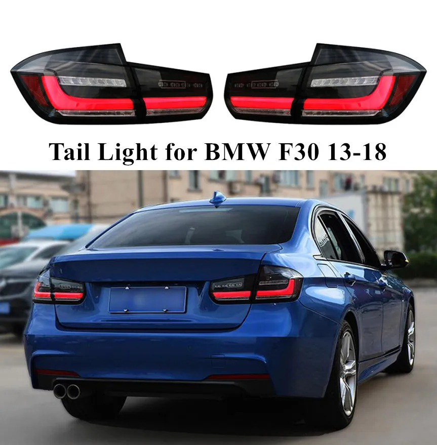 مصباح الذيل LED لـ BMW F30 Running Brake عكسي الخلفي 2013-2018 إكسسوارات إشارة الإشارة الإشارة