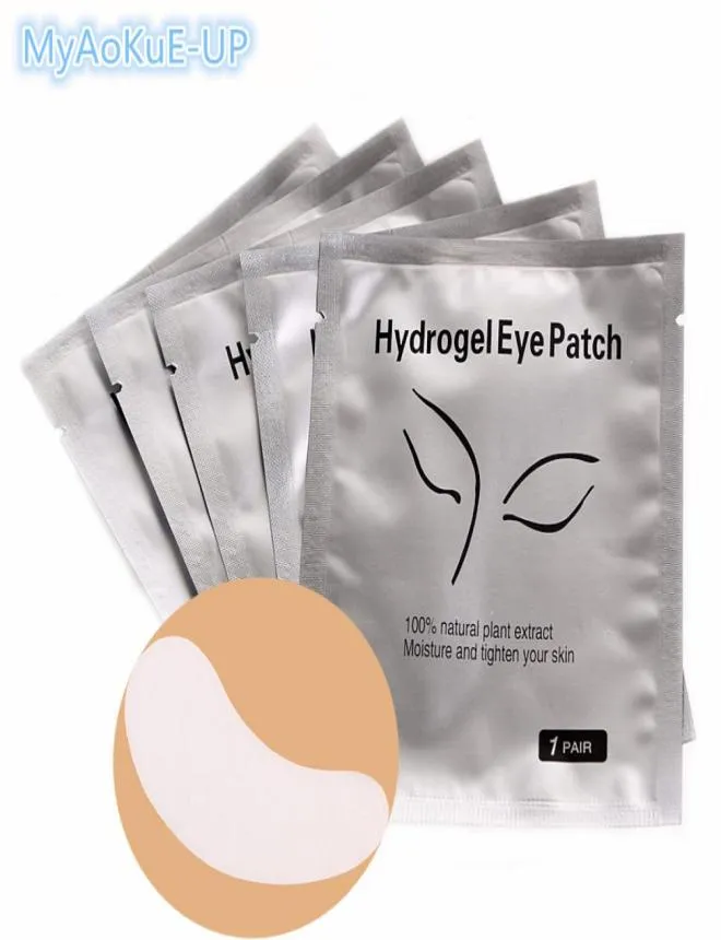 100PairSlot Hydrogel Eye Pads Eyelashes Patches Makeup Tools Eyelash Extension Lashes Cosmetic Tools4525346