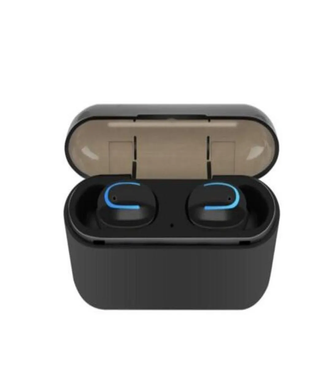 Q32 TWS Bluetooth 50 Blutooth Earphone Trådlösa hörlurar för telefon True Wireless Stereo hörlurar Sport Hands Earbuds HBQQ5082640