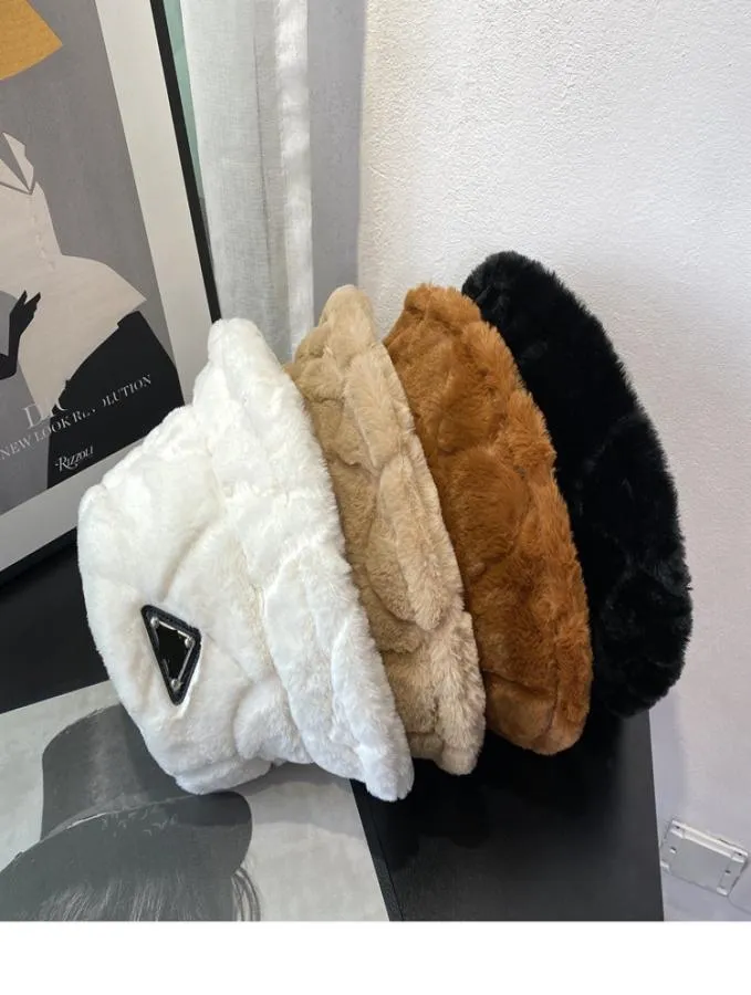 2021 di lusso invernale cappello a secchiello berretto per uomo donna berretti sportivi beanie pescatore secchi cappelli di alta qualità 4 colori stile moda coniglio 5984677