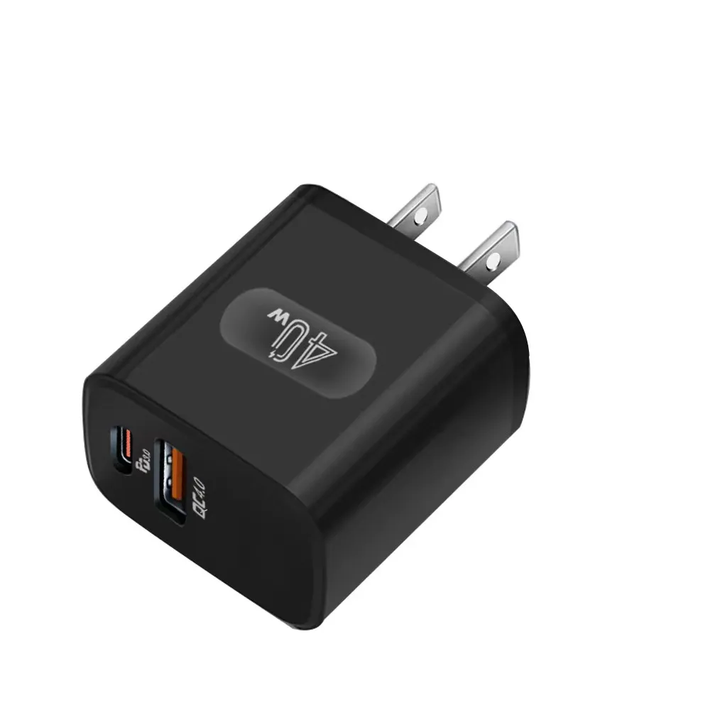 40W Schnellladegerät USB Typ C Schnellladung PD Schnellladung für iPhone Xiaomi Samsung Huawei Handy Wandladegerät Adapter