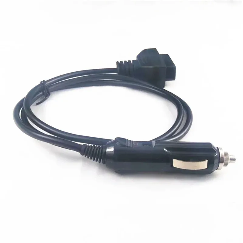 Adaptador de energia para carro, isqueiro, conector fêmea OBD, carregador de carrinho, plugue OBD2, cabo de conexão de interface USB