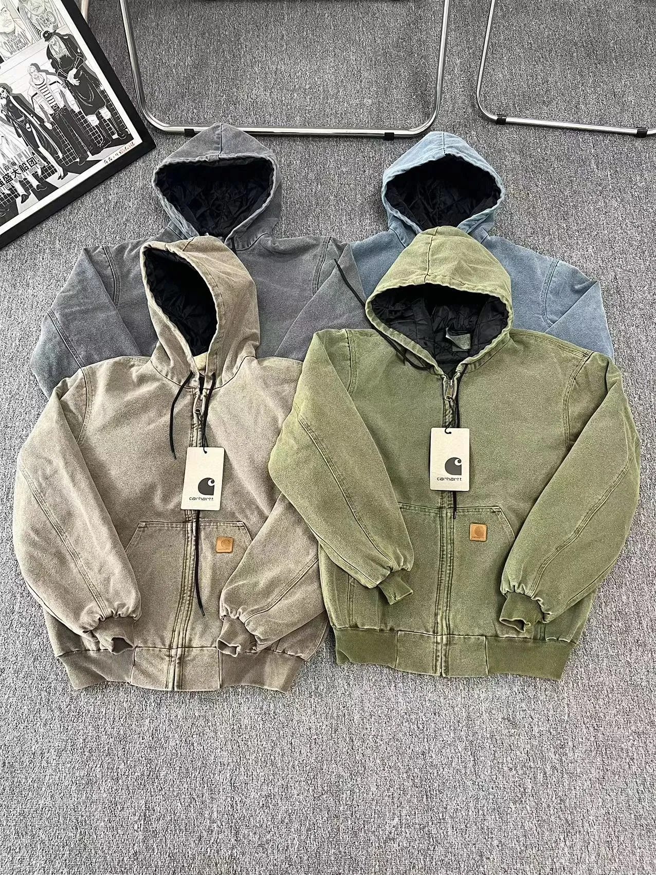 美品　ARGUE DRY COTTON PLANE SWEAT FOODIE 美品】argue DRY COTTON PLANE SWEAT FOODIE