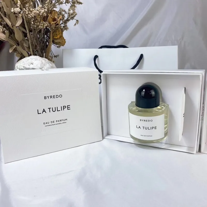 Latest New spray Spray Men Women perfume La Tulipe EDP 100ml Fragrances Eau De Parfum Long Lasting Time Good Smell Cologne High Quality Fast Ship