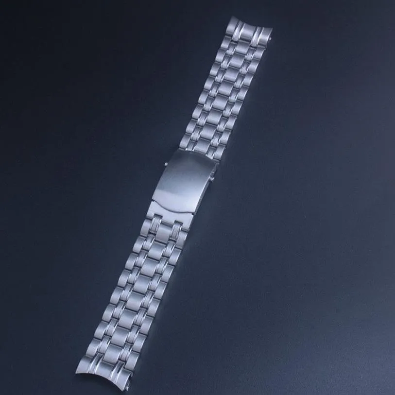 20MM 21MM 22MM WATCH BAND STAINLESS STEEL FOR OMEGA BRUSH FINISH BRACELET HEAVY195p