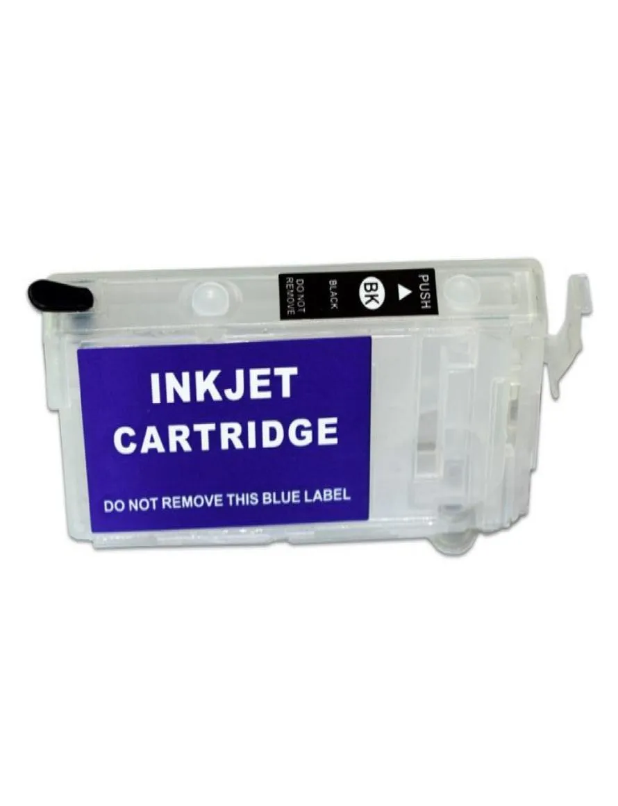 Cartouche d'encre rechargeable T812 T812XXL, sans puce, pour imprimante Epson Workforce WF7820 WF7840 ECC7000, 1947391, 2 lots