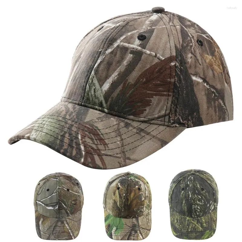 Ball Caps Four Seasons Camouflage Baseball Cap Military Tactical Hat Cotton 54-62cm Head Circumference Jungle Mountaineering BQ0534