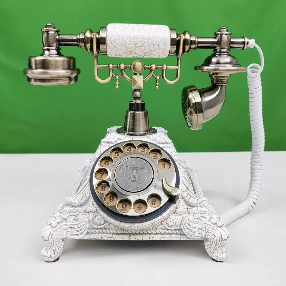 Vintage Ses Mispook Telefon Retro Ses Konuk Dokusu İtiraf Düğün Doğum Günü Partisi