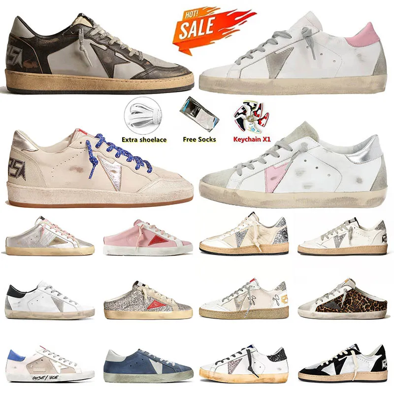 golden goose ball star golden goose men golden goose sneakers Casual Shoes sneaker low Leather Graffiti women Sneakers Designer Shoes Suede Glitter Slide Shoes【code ：L】