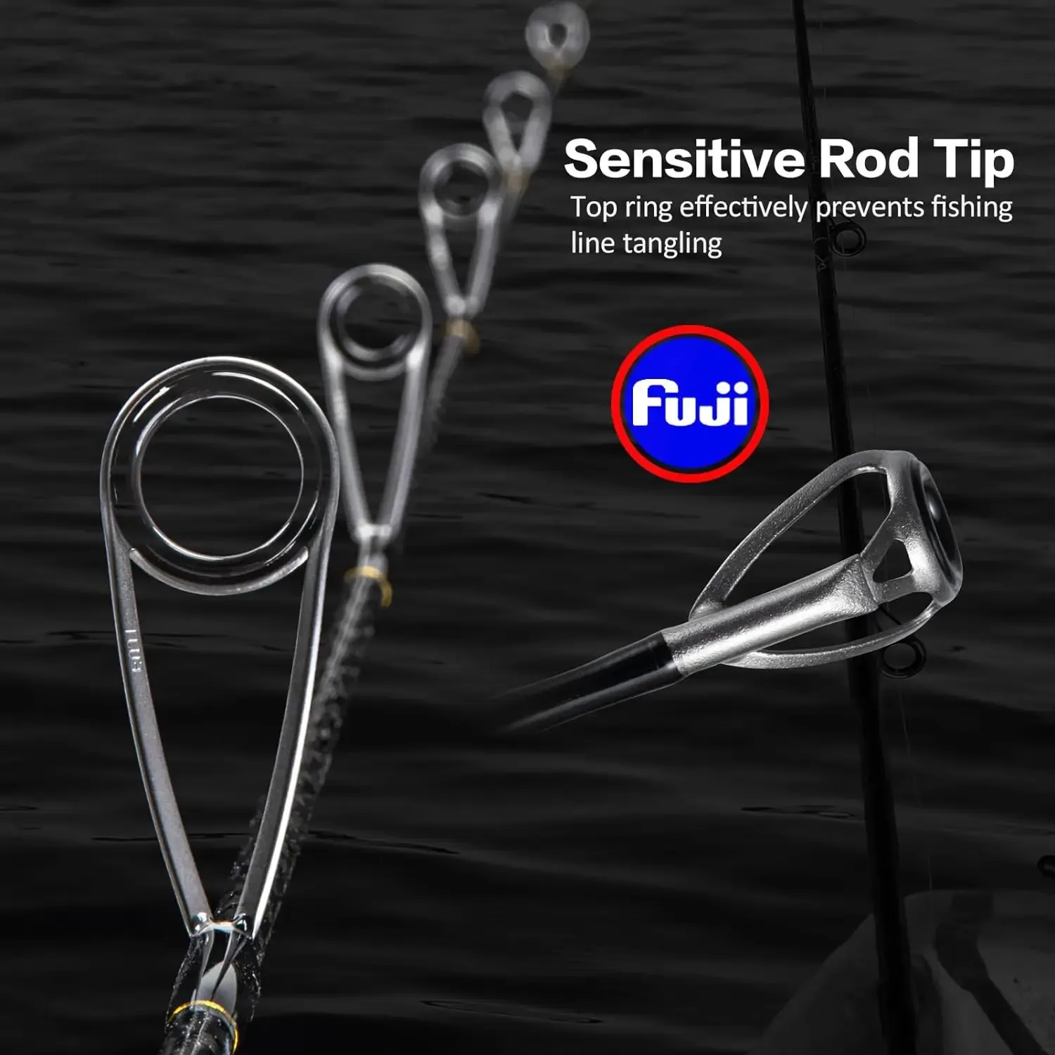 POLLUX 1.83m 1.98m Japan Full FUJI Guide Ring Jigging Fishing Rod Ultra  Light Ocean Boat Fishing Rod ML M MH Power Saltwater Rod 231228