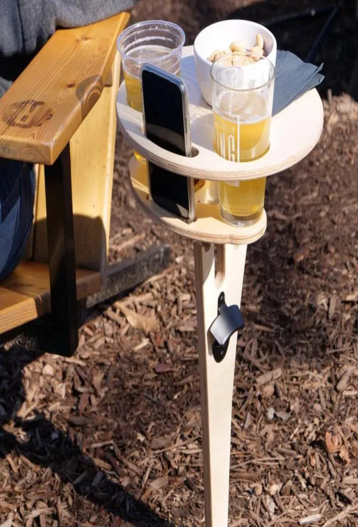 Meble obozowe Przenośne składane stoliki whisky whisky piwo składane biurko stoliki zewnętrzne narzędzia piknikowe gry imprezowe picie 9732480