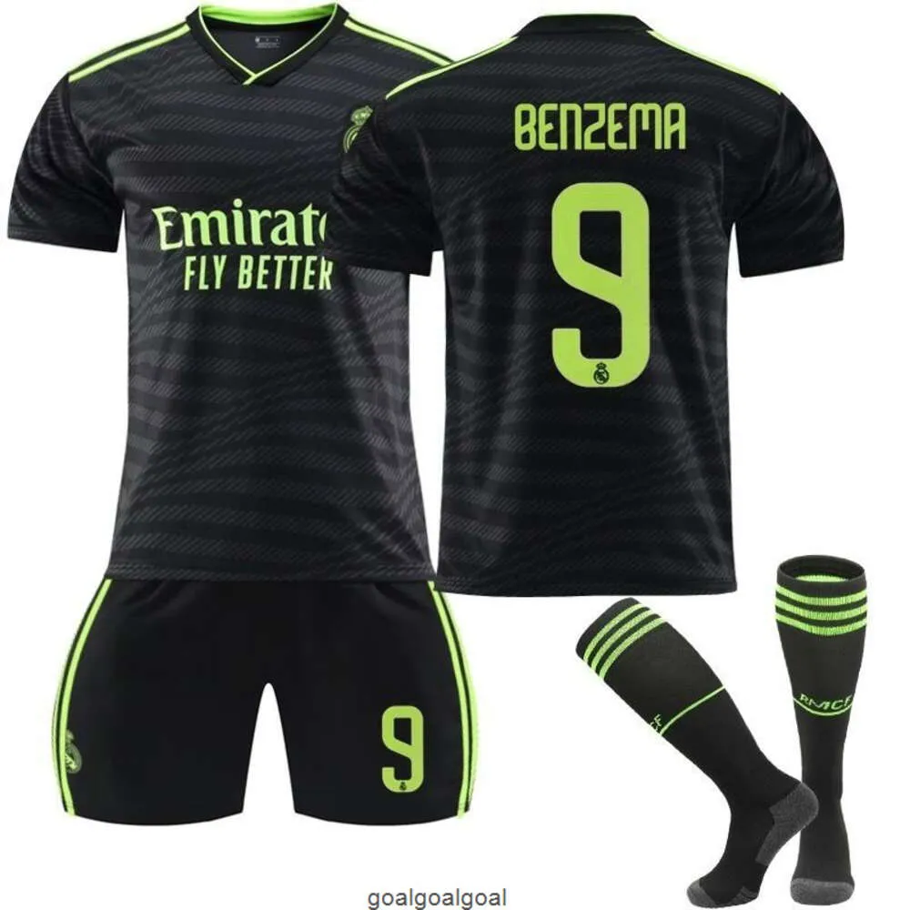 2223 Real Madrid Second Away Kits 9 Benzema 10 Modric Kits Football Kits