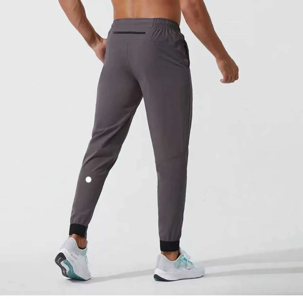 Lulu Männer Hosen Yoga Outfit LongJogger Sport Schnell Trocknend Kordelzug Gym Taschen Jogginghose Hosen Herren Casual Elastische Taille fitness Mann lululemens 625657ess